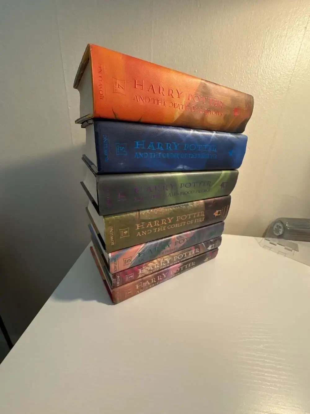 First edition Harry Potter Complete 7-Book Collection Hardcover Set by J.K. Rowl